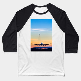 Aeroplane landing, Canada (C004/1632) Baseball T-Shirt